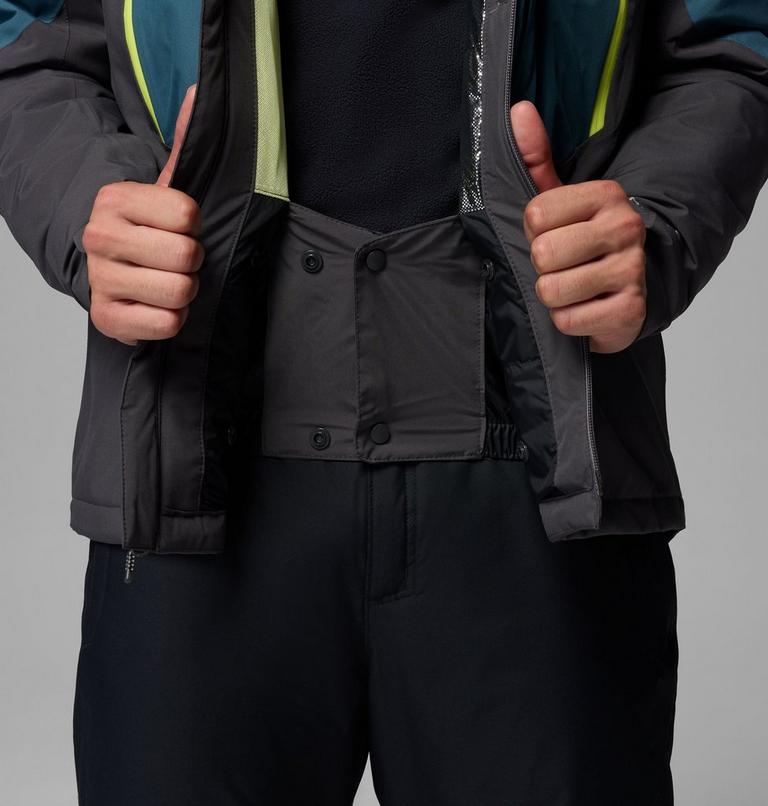Chaqueta de esquí impermeable Liftline para hombre, Color: Shark, Everblue, image 7