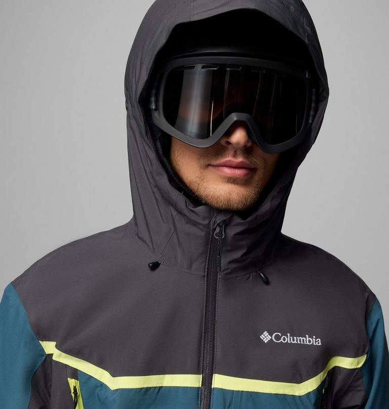 Chaqueta de esquí impermeable Liftline para hombre, Color: Shark, Everblue, image 8