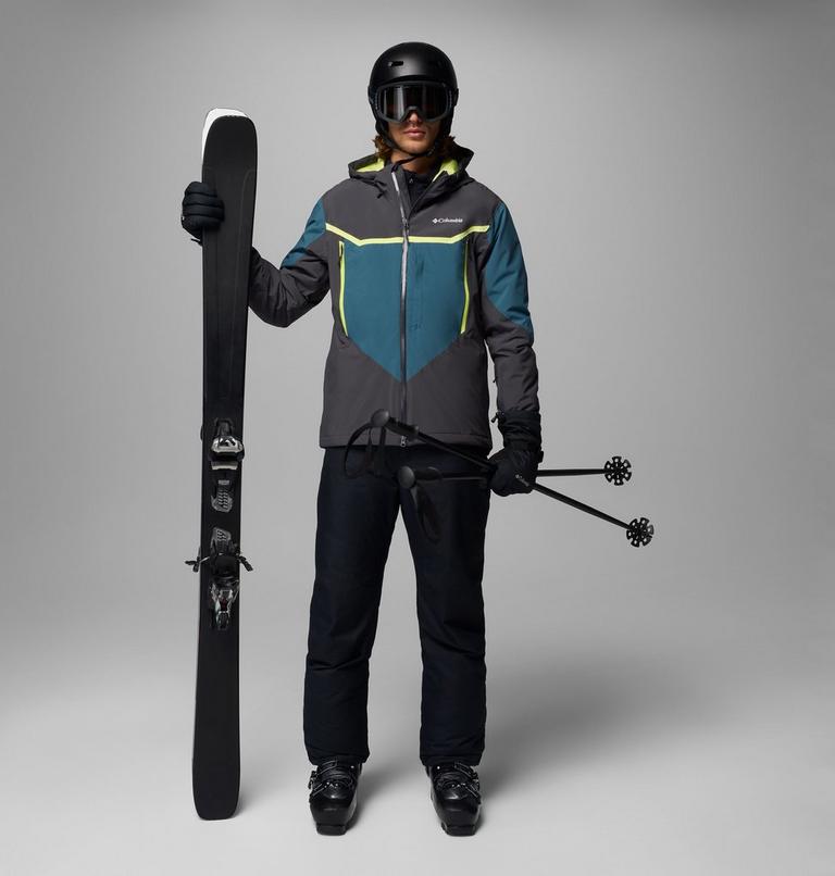 Chaqueta de esquí impermeable Liftline para hombre, Color: Shark, Everblue, image 2