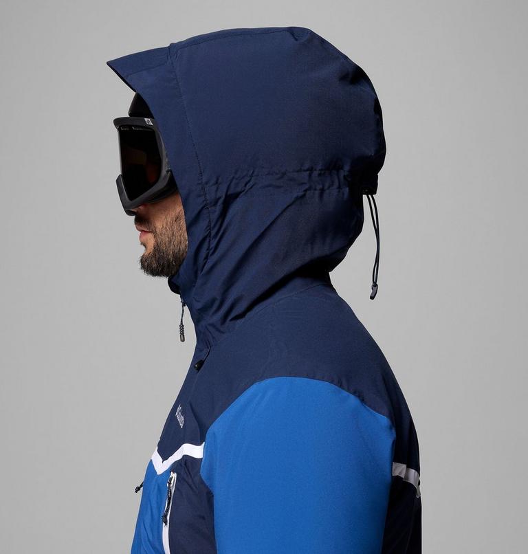 Chaqueta de esquí impermeable Liftline para hombre, Color: Collegiate Navy, Mountain Blue, image 13