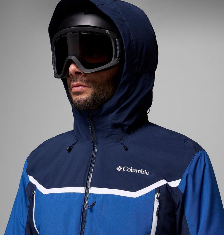 Chaqueta de esquí impermeable Liftline para hombre, Color: Collegiate Navy, Mountain Blue, image 8