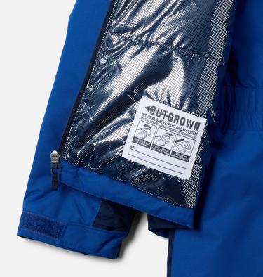 Youth Unisex Buga III Waterproof Snow Set, Color: Mountain Blue, Collegiate Navy, image 15