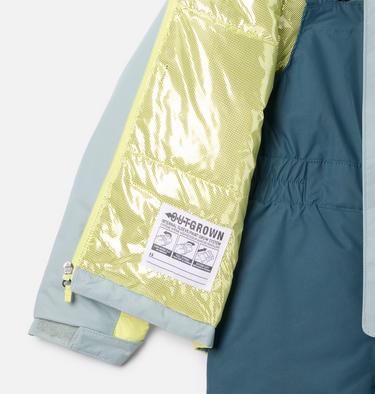 Youth Unisex Buga III Waterproof Snow Set, Color: Crushed Blue, Neon Light, Everblue, image 7