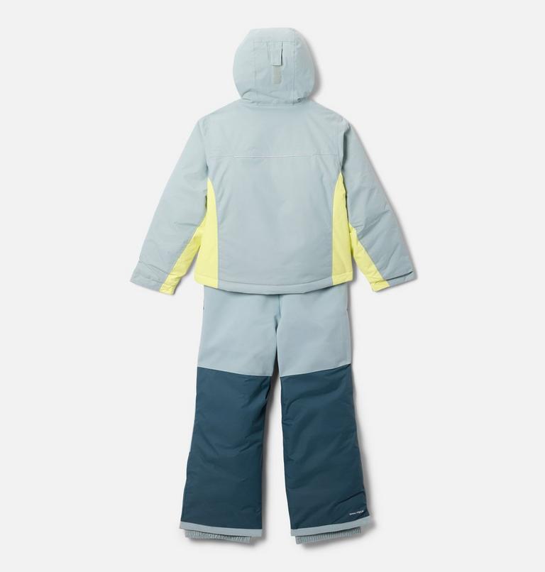 Youth Unisex Buga III Waterproof Snow Set, Color: Crushed Blue, Neon Light, Everblue, image 2