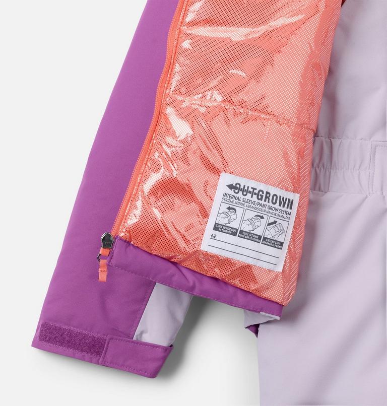 Youth Unisex Buga III Waterproof Snow Set, Color: Razzle, Lavender Pearl, image 3