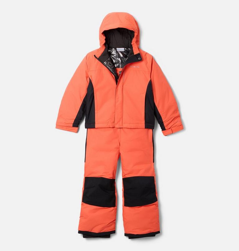Conjunto unisex impermeable para la nieve Buga III para jóvenes, Color: Zing, Black, image 1