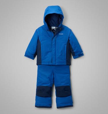 Toddler Unisex Buga III Waterproof Snow Set, Color: Mountain Blue, Collegiate Navy, image 3