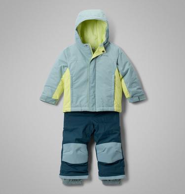 Toddler Unisex Buga III Waterproof Snow Set, Color: Crushed Blue, Neon Light, Everblue, image 7
