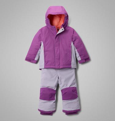 Toddler Unisex Buga III Waterproof Snow Set, Color: Razzle, Lavender Pearl, image 5