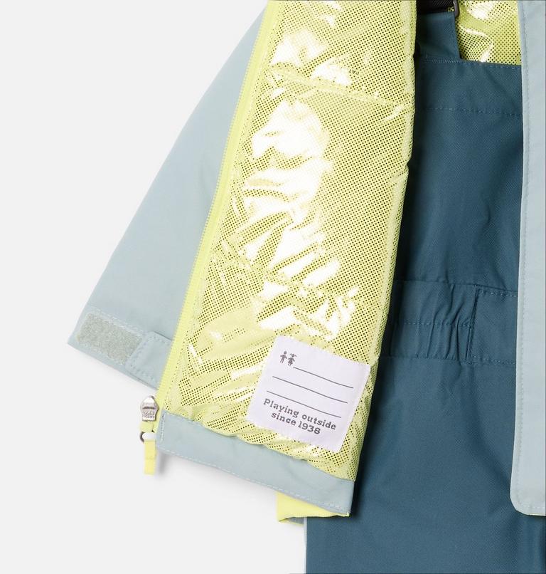 Conjunto unisex impermeable para la nieve Buga III para bebés, Color: Crushed Blue, Neon Light, Everblue, image 3