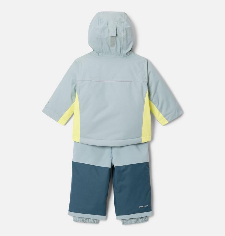 Conjunto unisex impermeable para la nieve Buga III para bebés, Color: Crushed Blue, Neon Light, Everblue, image 2