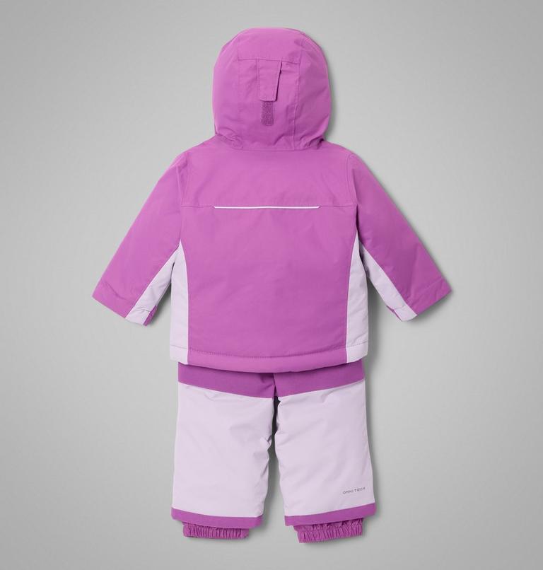 Conjunto unisex impermeable para la nieve Buga III para bebés, Color: Razzle, Lavender Pearl, image 2