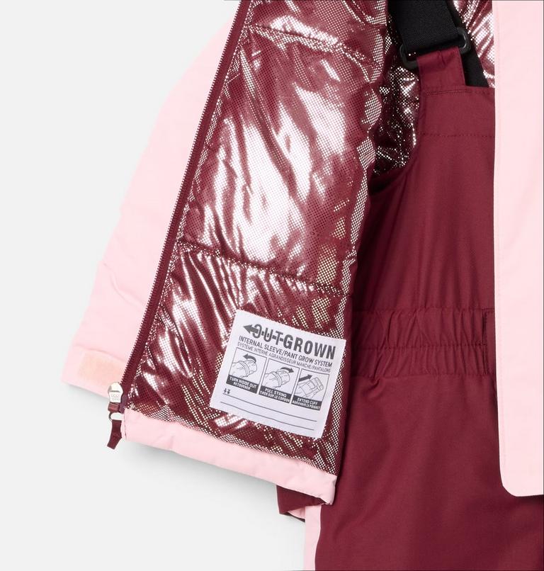 Infant Unisex Buga III Waterproof Snow Set, Color: Satin Pink, Rich Wine, image 3
