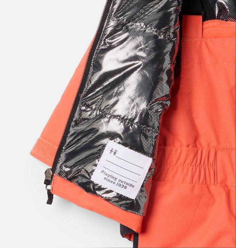 Conjunto unisex impermeable para la nieve Buga III para bebés, Color: Zing, Black, image 3