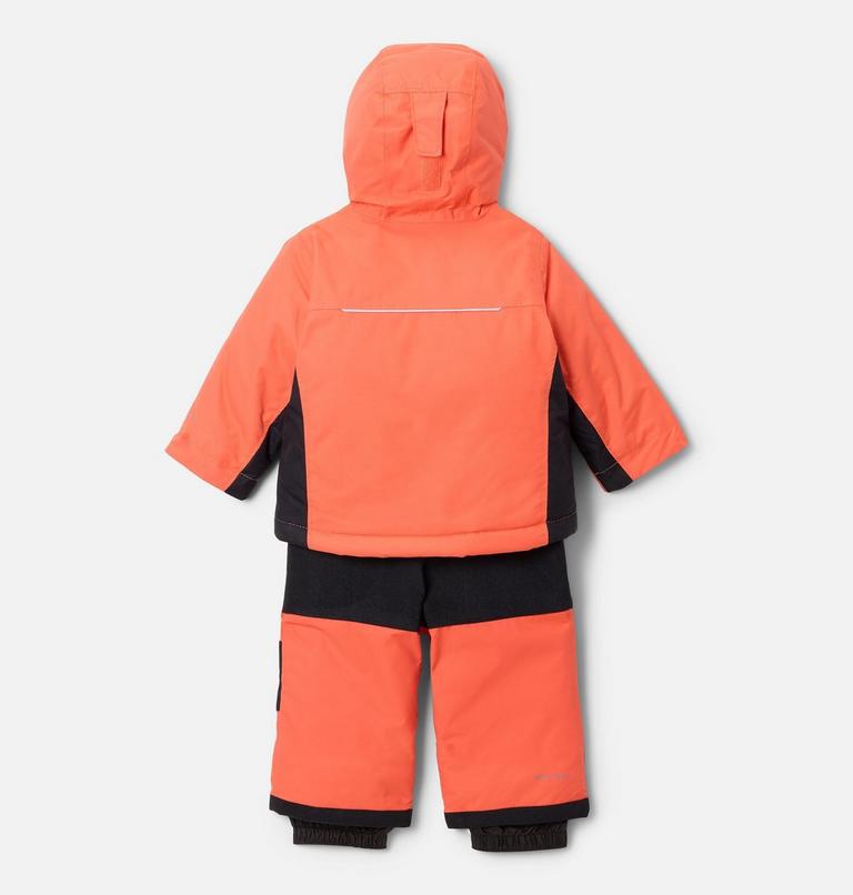 Conjunto unisex impermeable para la nieve Buga III para bebés, Color: Zing, Black, image 2