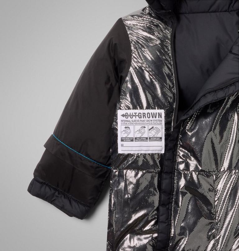 Toddler Pike Lake Hooded Insulated Suit, Color: Black, image 3