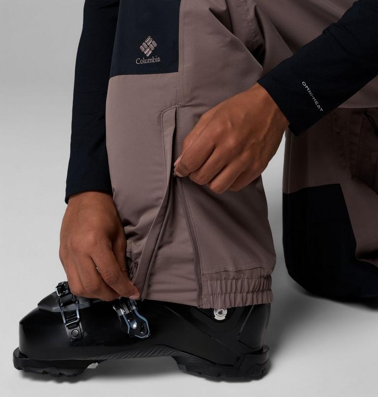 Men's Coreshot Waterproof Ski Trousers, Color: Iron, Black, image 9