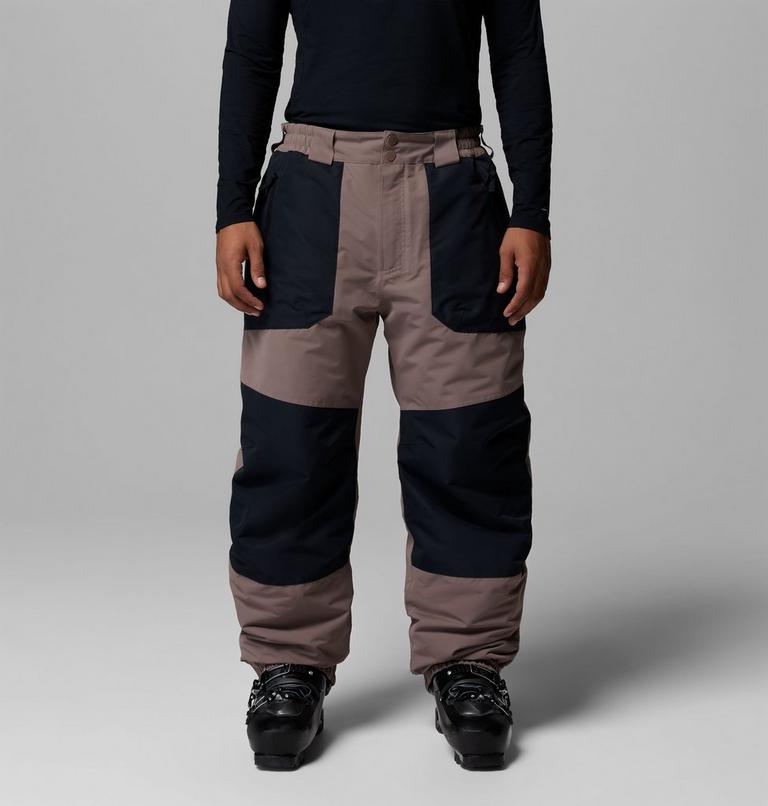 Men's Coreshot Waterproof Ski Trousers, Color: Iron, Black, image 1