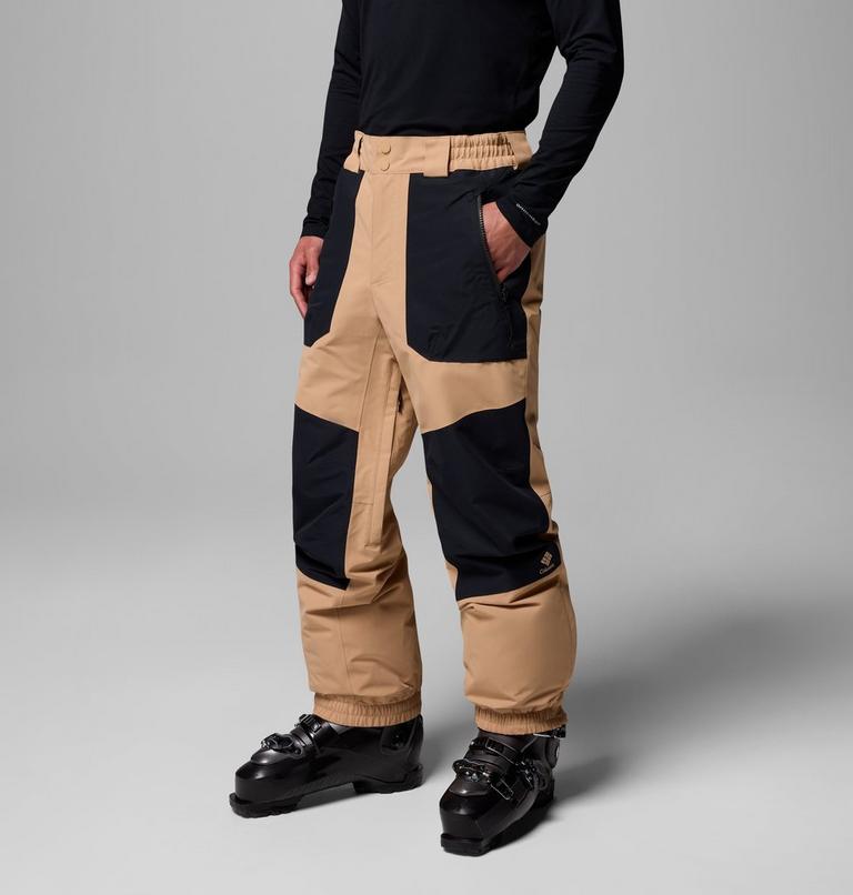 Pantalones de esquí impermeables Coreshot para hombre, Color: Canoe, Black, image 4