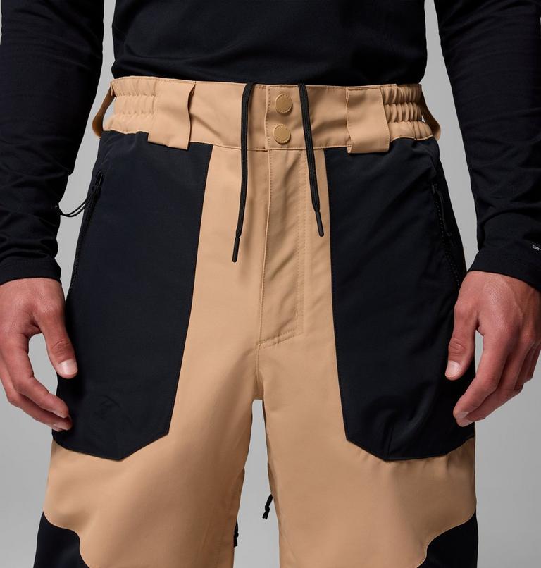 Pantalones de esquí impermeables Coreshot para hombre, Color: Canoe, Black, image 5