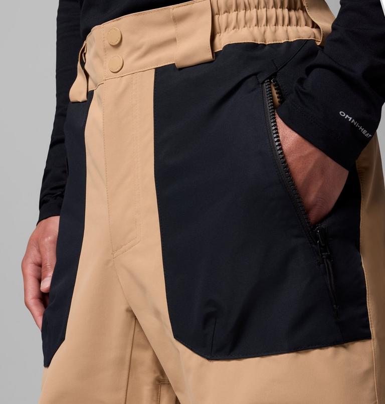 Pantalones de esquí impermeables Coreshot para hombre, Color: Canoe, Black, image 7