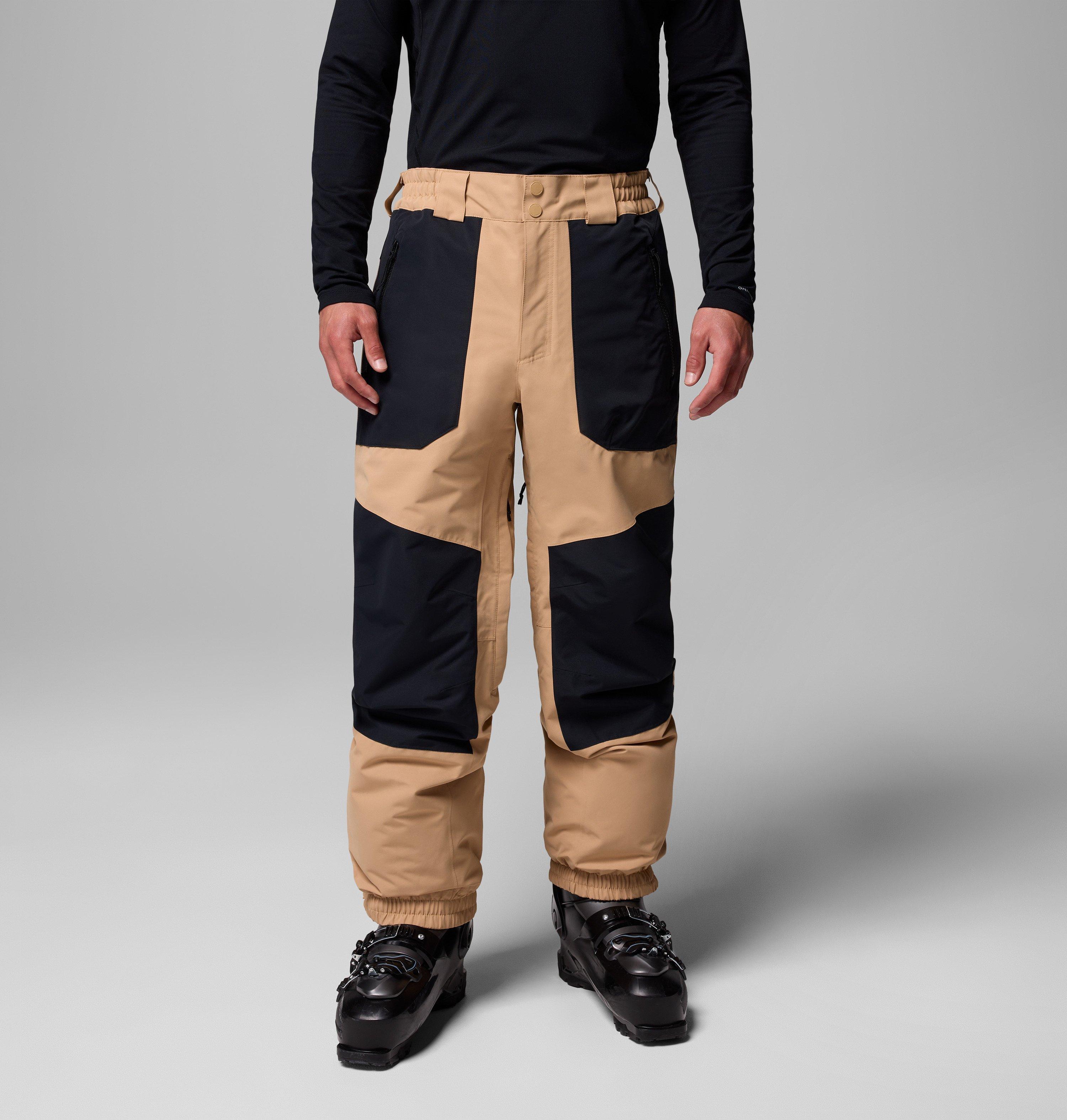 Columbia Sportswear Men's Brown Columbia - Coreshot™ Waterproof Ski Trousers - Canoe, Black Extra Large