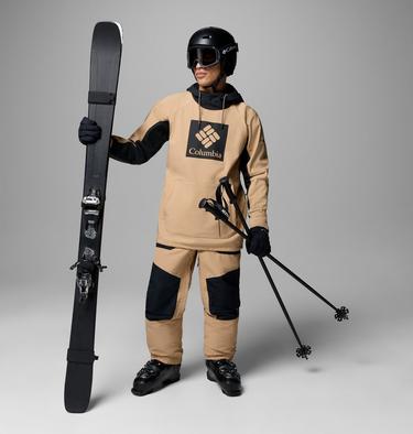 Men's Coreshot Waterproof Ski Trousers, Color: Canoe, Black, image 4