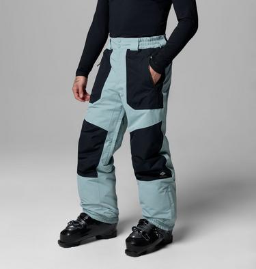 Men's Coreshot Waterproof Ski Trousers, Color: Crushed Blue, Black, image 4