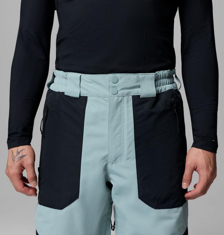 Pantalones de esquí impermeables Coreshot para hombre, Color: Crushed Blue, Black, image 5