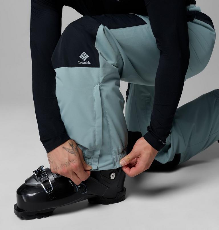 Pantalones de esquí impermeables Coreshot para hombre, Color: Crushed Blue, Black, image 10