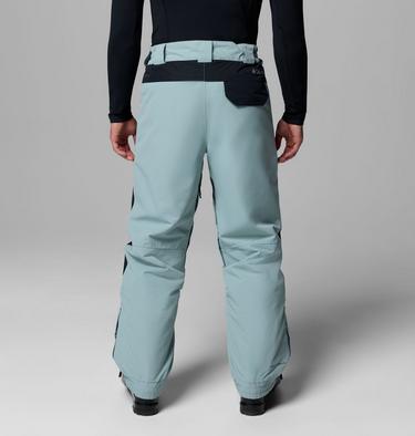 Men's Coreshot Waterproof Ski Trousers, Color: Crushed Blue, Black, image 3