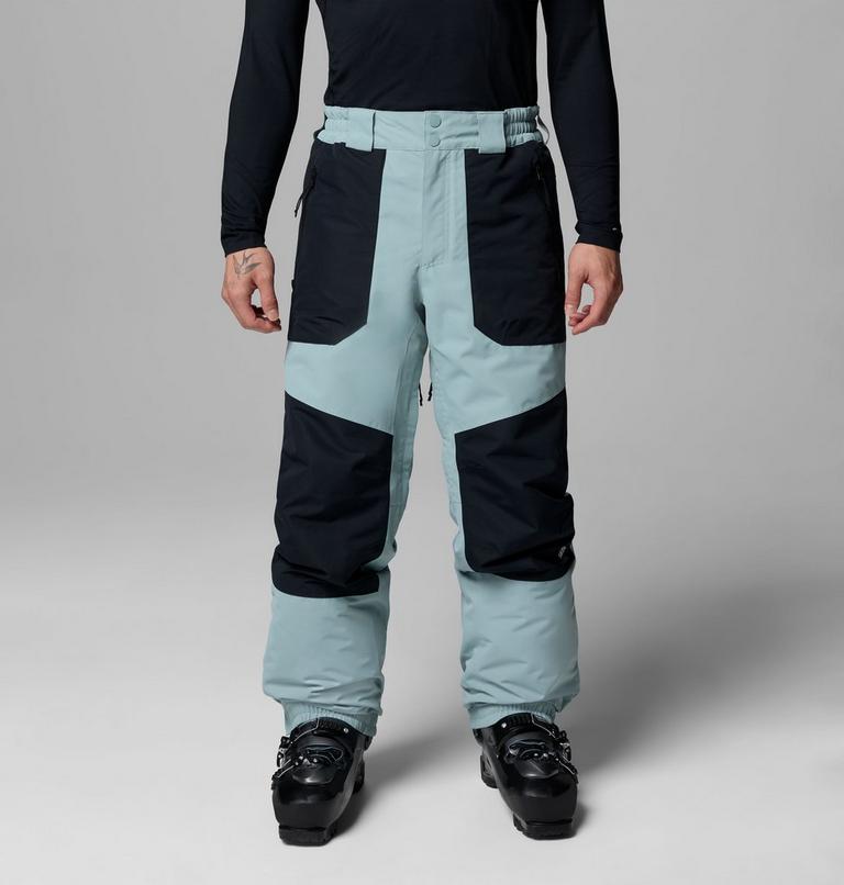 Pantalones de esquí impermeables Coreshot para hombre, Color: Crushed Blue, Black, image 1