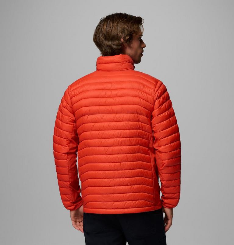 Men's Powder Pass Hybrid Insulated Puffer Jacket, Color: Super Sonic, image 3