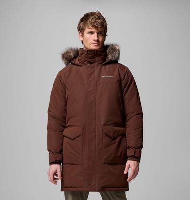 Men's Cape Ridge Waterproof Down Parka, Color: Tobacco, image 1