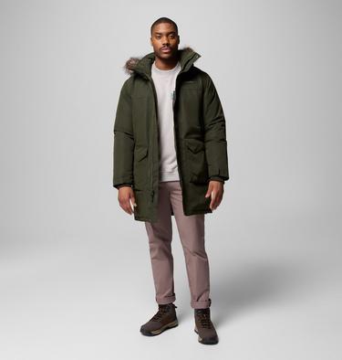 Men's Cape Ridge Waterproof Down Parka, Color: Greenscape, image 6