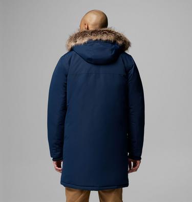 Men's Cape Ridge Waterproof Down Parka, Color: Collegiate Navy, image 3
