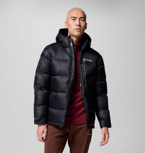 Мужская куртка Columbia Cloudview Down Hooded, цвет: Чёрный