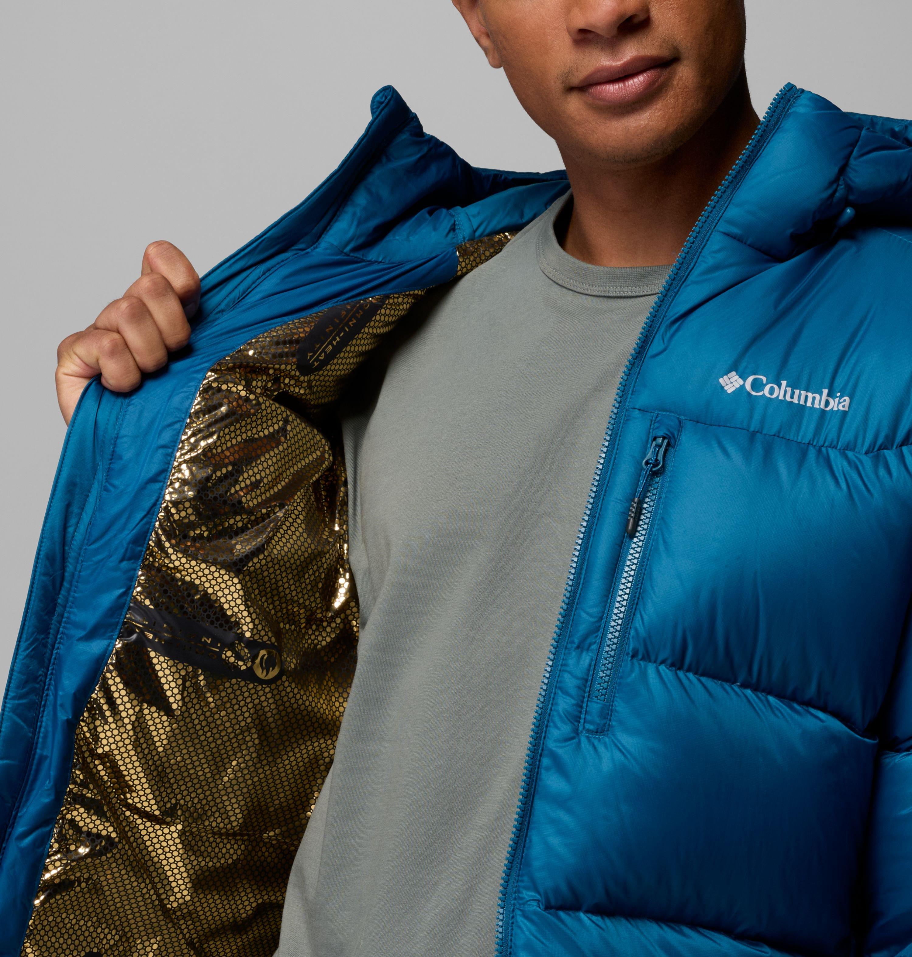 Men's Cloudview Down Hooded Jacket | 442 | M 6