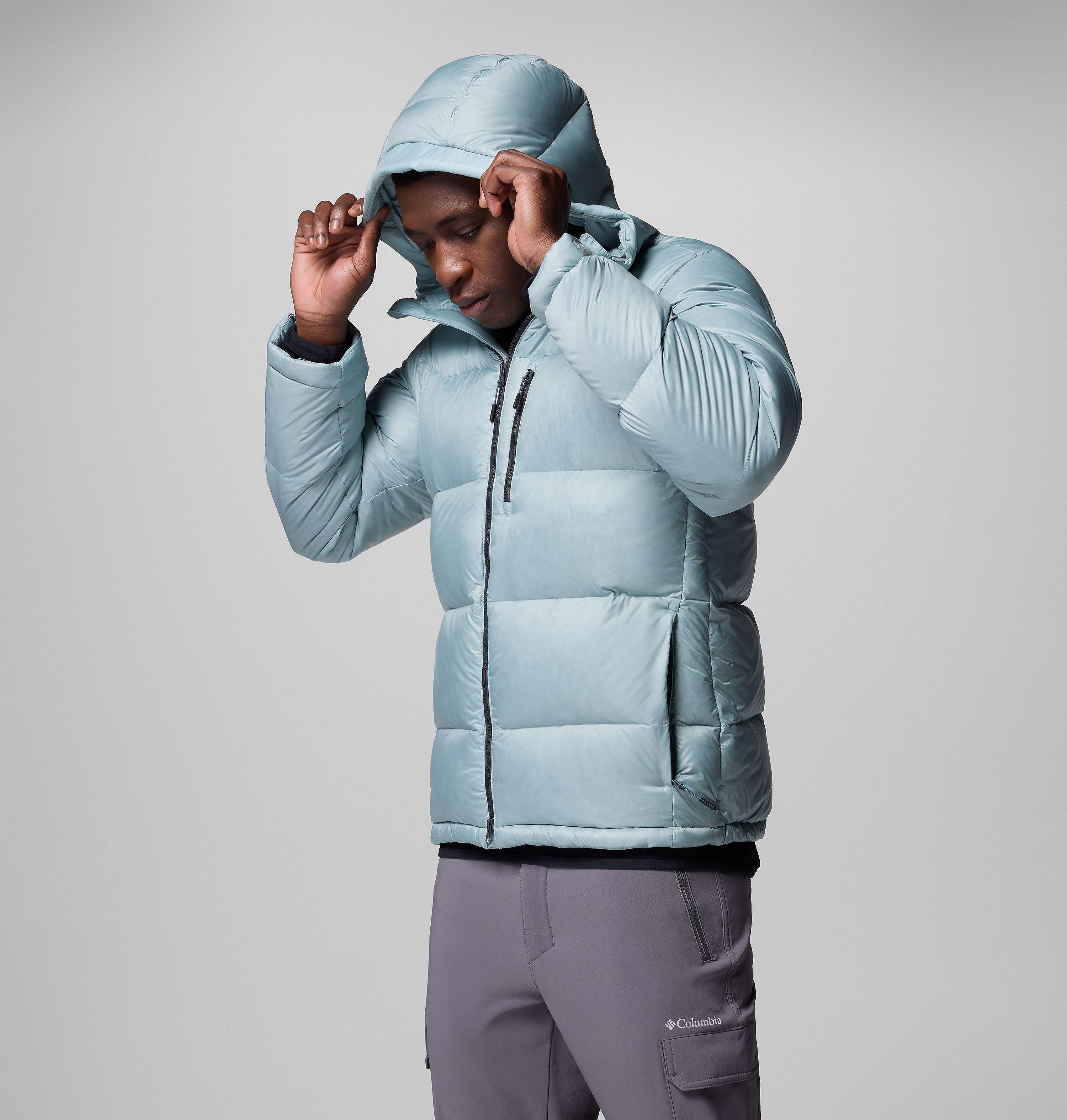 Men's Cloudview Down Hooded Jacket | Columbia