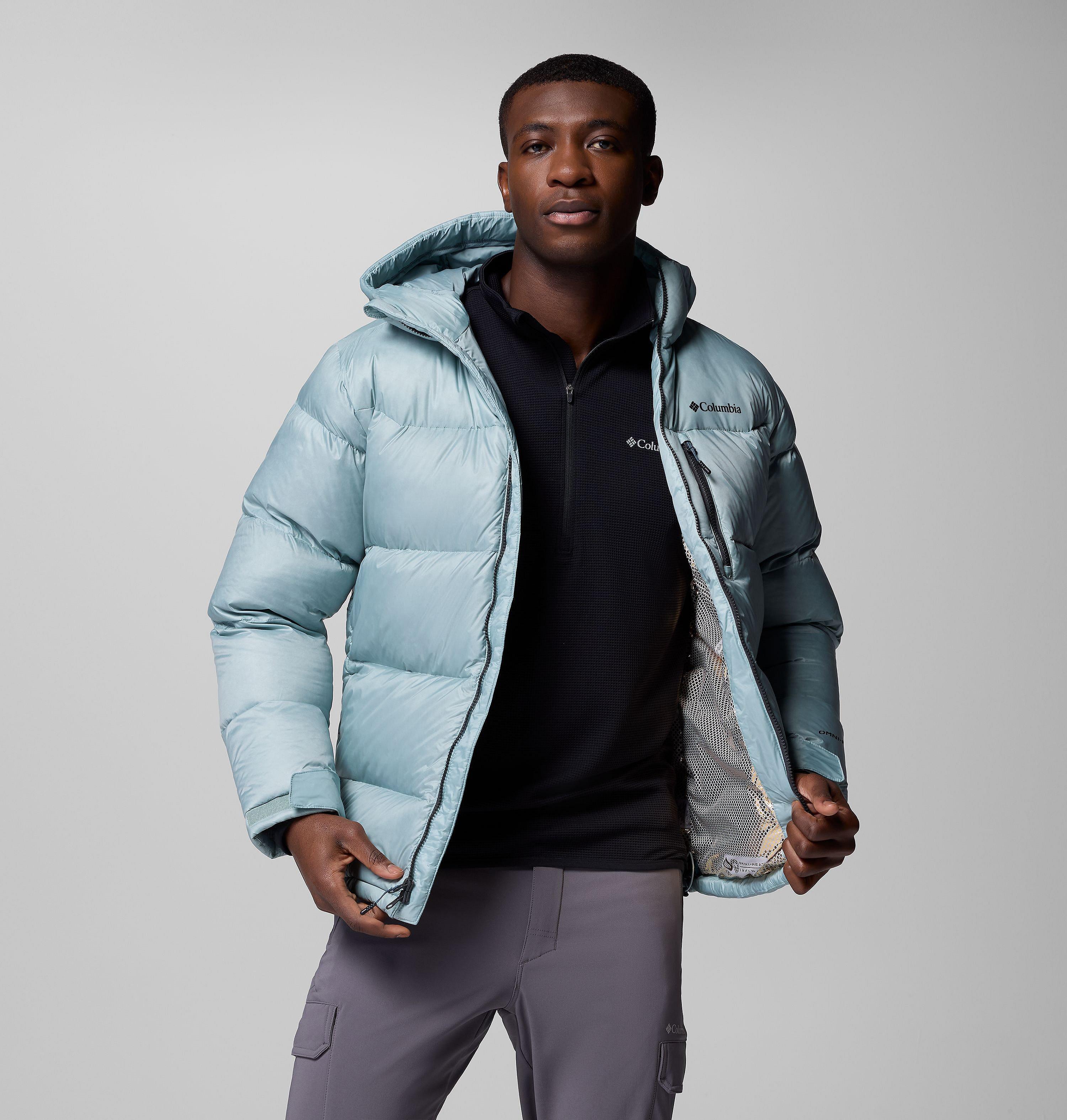 Men's Cloudview Down Hooded Jacket | Columbia