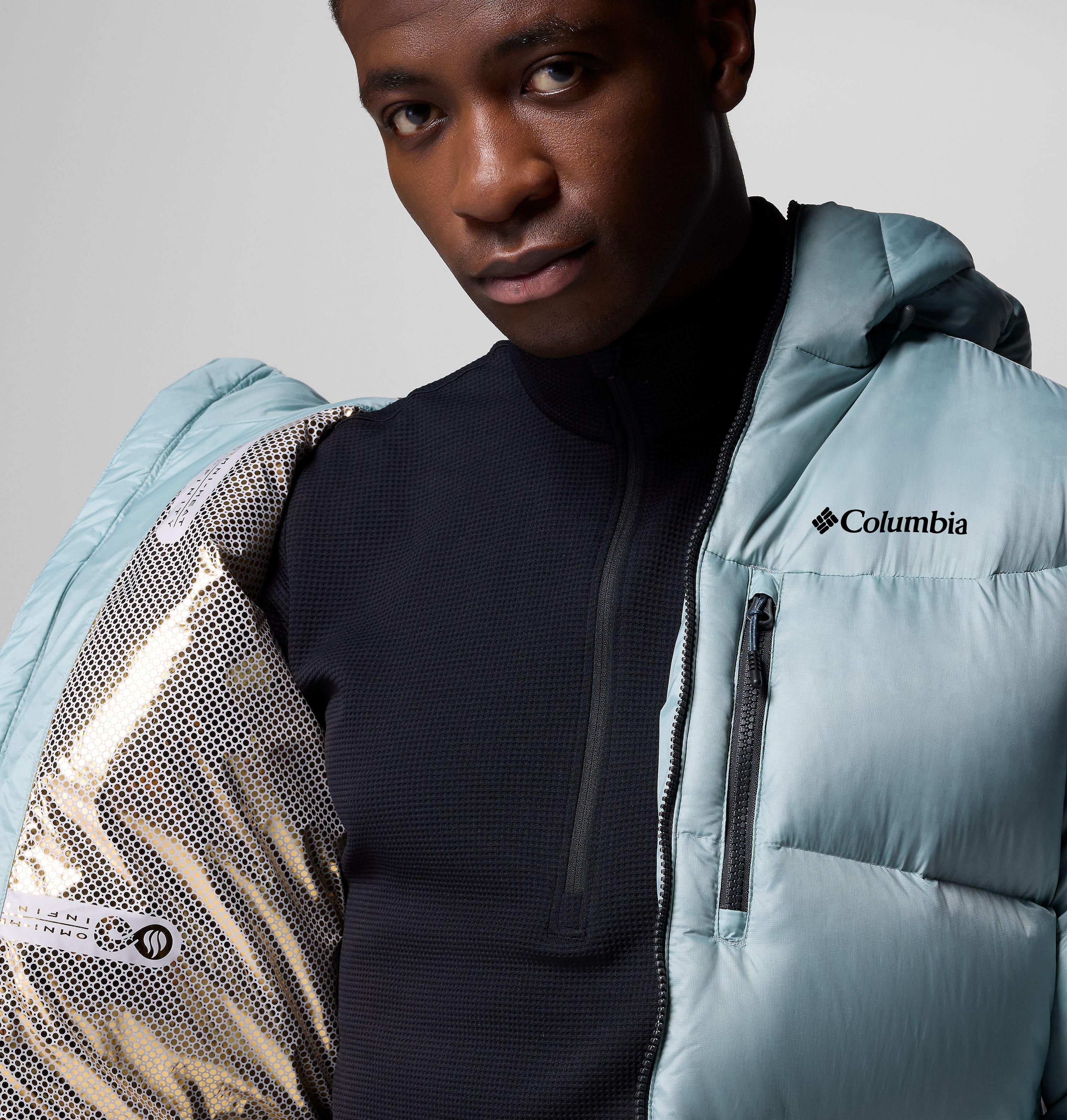 Men's Cloudview Down Hooded Jacket | Columbia