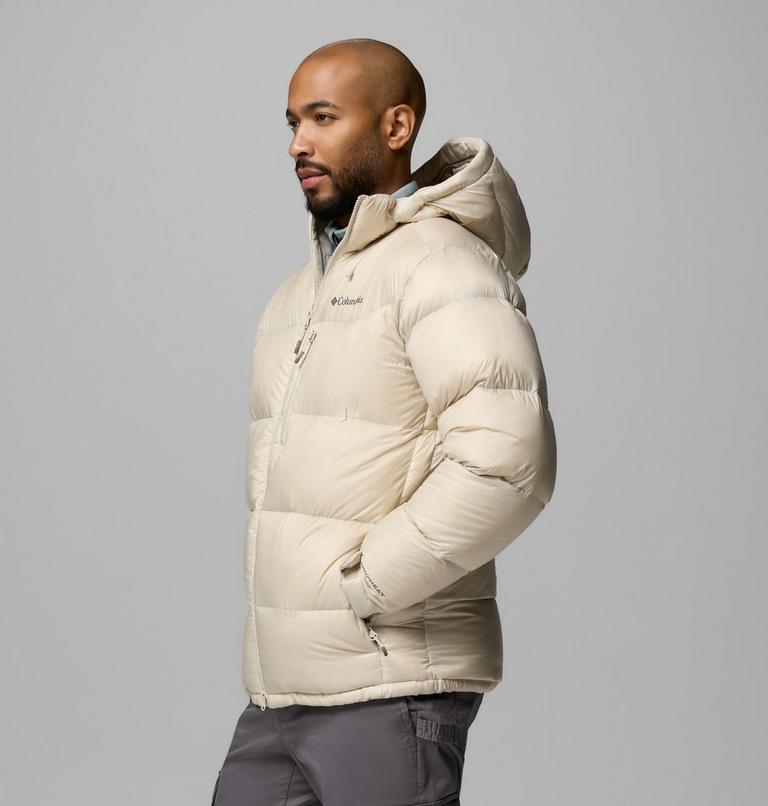 Men's Cloudview Down Hooded Jacket, Color: Dark Stone, image 4