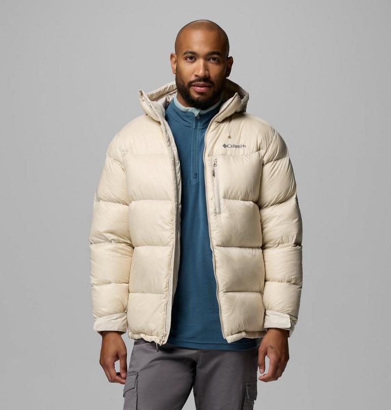 Men's Cloudview Down Hooded Jacket, Color: Dark Stone, image 5