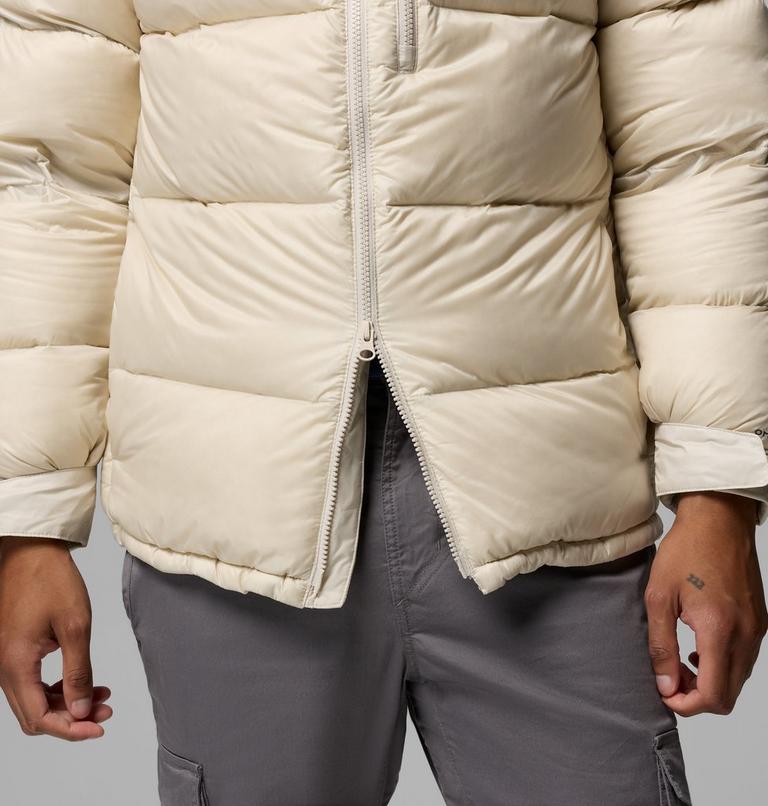 Men's Cloudview Down Hooded Jacket, Color: Dark Stone, image 9