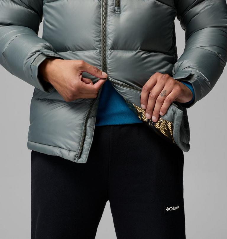 Men's Cloudview Down Hooded Jacket, Color: Sedona Sage, image 8