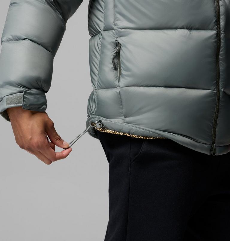 Men's Cloudview Down Hooded Jacket, Color: Sedona Sage, image 9