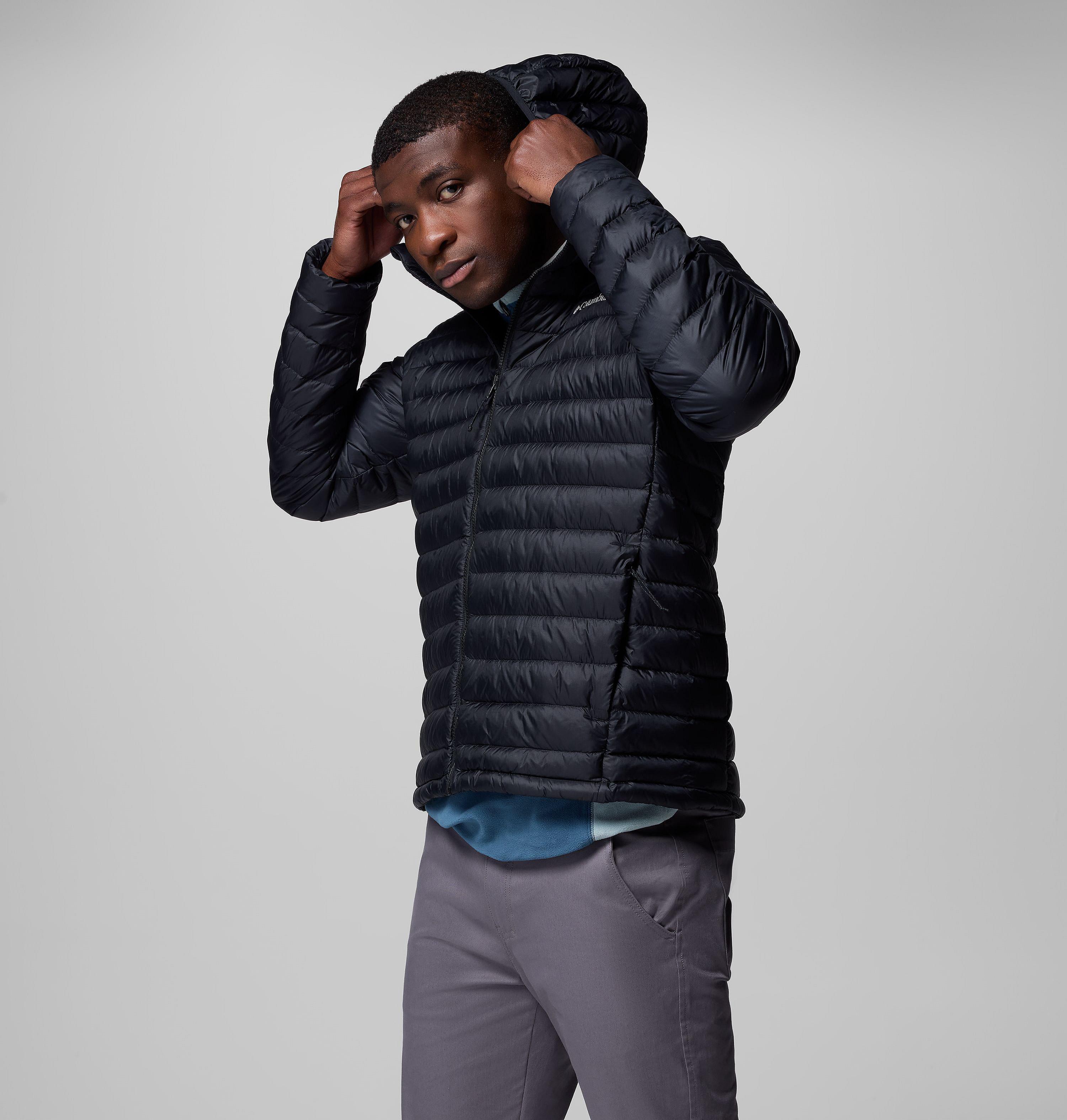 Manteau à capuchon en duvet Corelite pour homme 4
