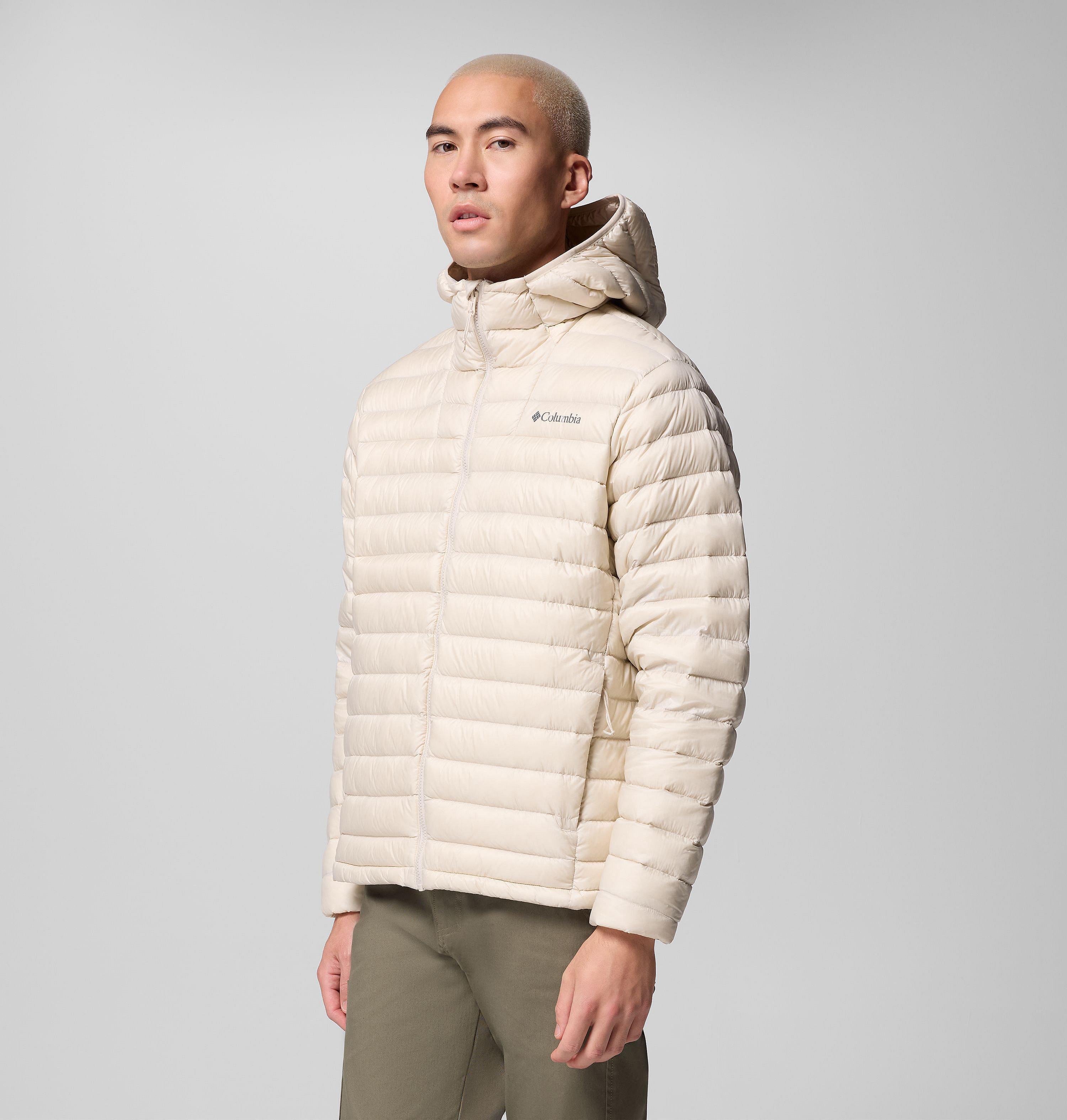 Men's Corelite Down Hooded Jacket | 278 | S 4