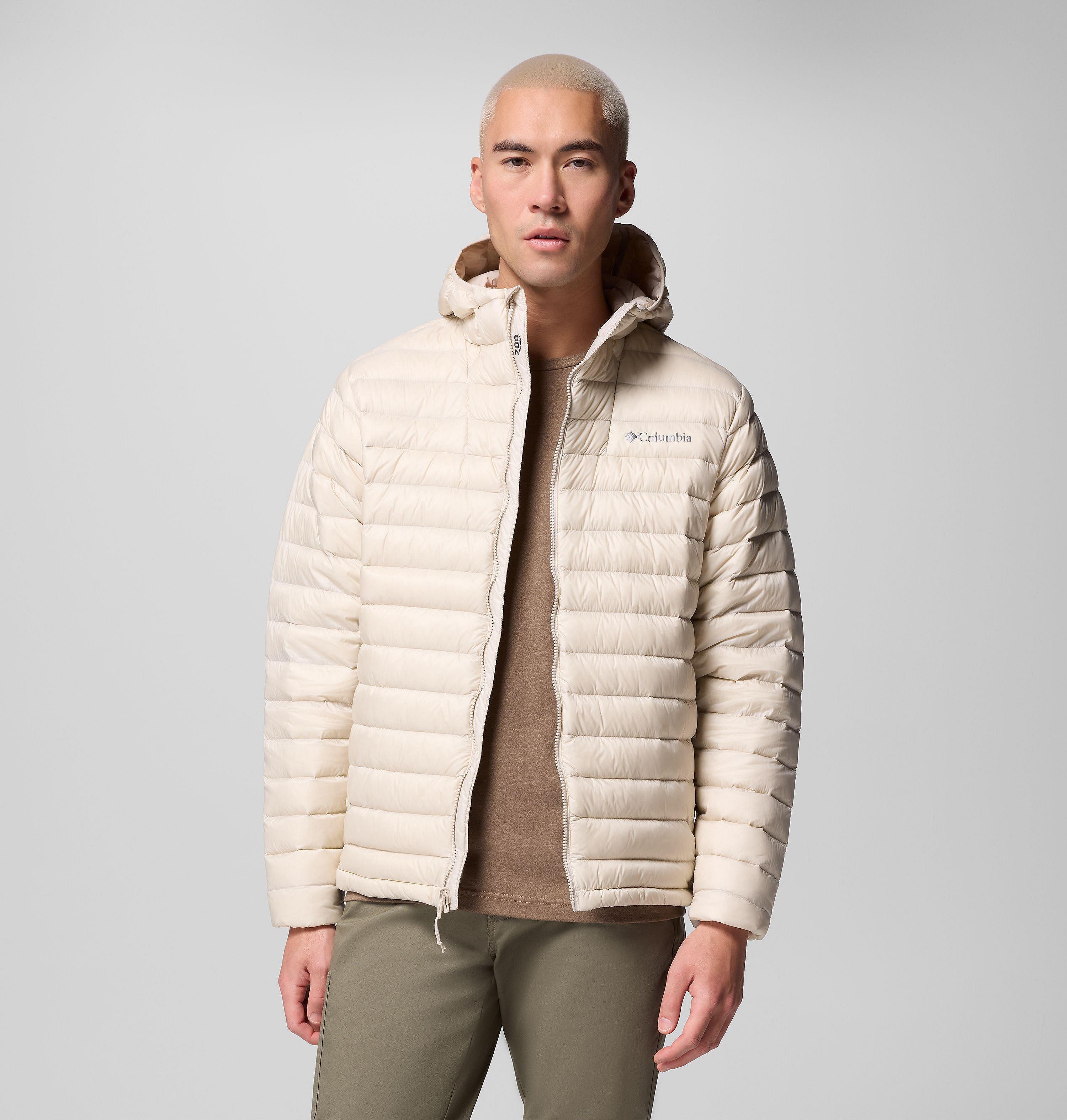 Men's Corelite Down Hooded Jacket | 278 | S 5