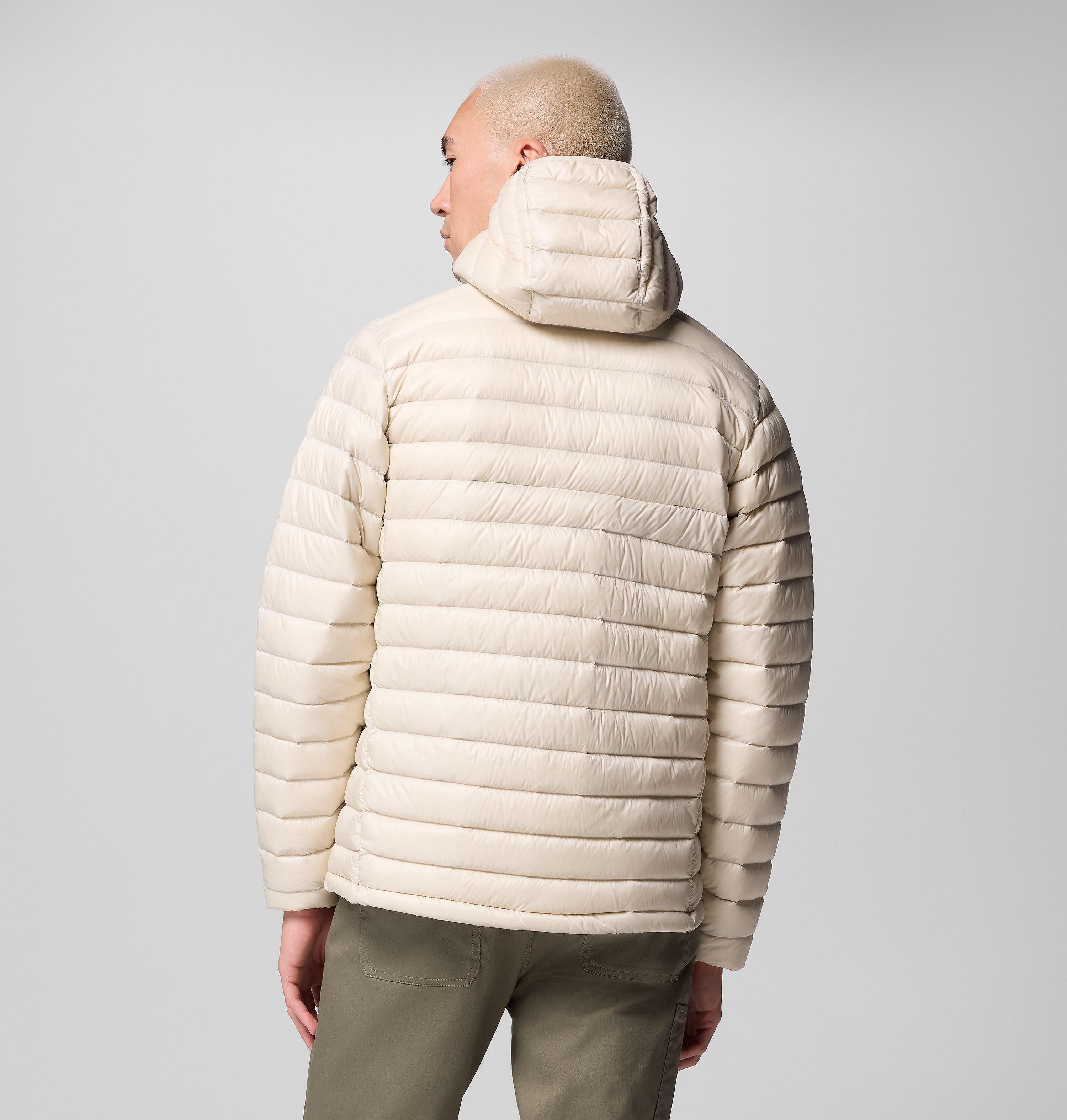 Men's Corelite Down Hooded Jacket | 278 | S 3